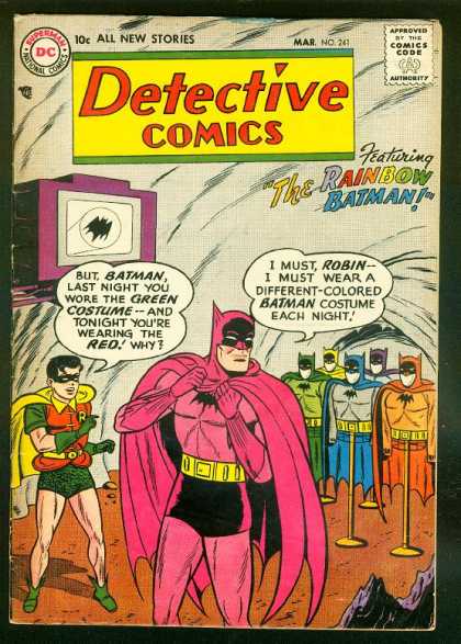 Batman cover Silver Age